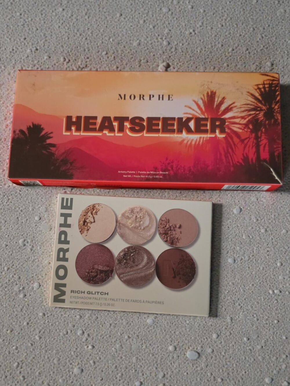 Morphe Heatseeker Eyeshadow Duo - Sunset Orange & Warm Browns